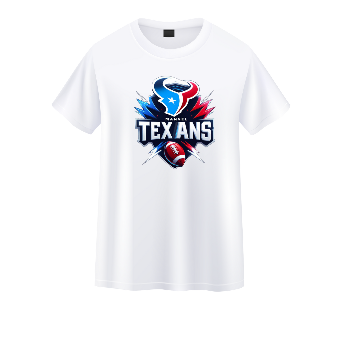 Manvel Texans Logo Tee