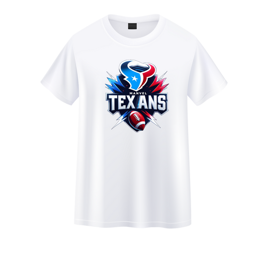 Manvel Texans Logo Tee