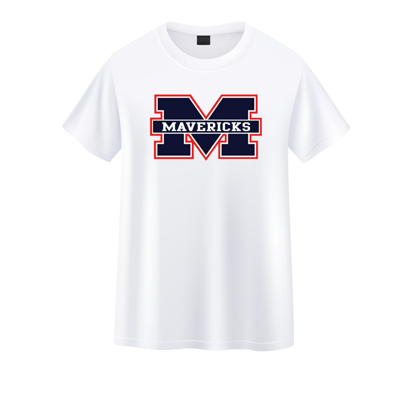 Manvel Mavericks Logo Tee